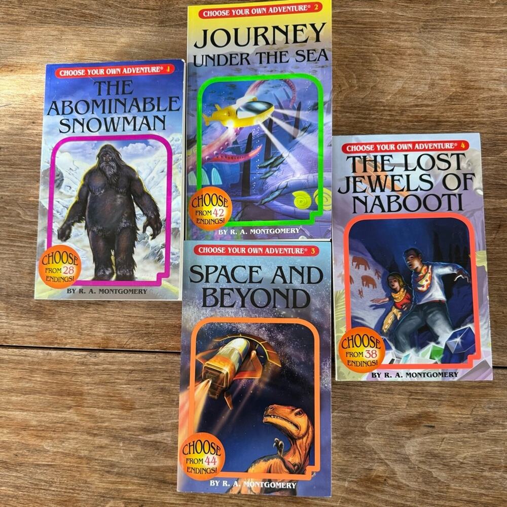 Choose Your Own Adventure Children’s  4-Book Boxed Set #1 R.A. Montgomery